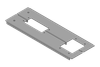 KDR 2 Split Gland Plates- for Rittal TS 8 & Rittal VX25 Enclosures / IP54 - 42957 - icotek Corp