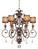 4757-206 Mid. Chandeliers-Glass Up - 403194 - Capital Lighting, Inc.