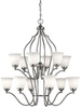 Large Chandeliers-Glass Shade - 370848 - Capital Lighting, Inc.