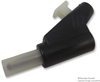 Banana Plug, Stackable, 30A, Black; Gender Radiall - 52X6254 - Newark, An Avnet Company