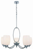 LS-18445C/FRO Mid. Chandeliers-Glass Up - 662094 - Capital Lighting, Inc.