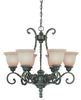 22426-ET Mid. Chandeliers-Glass Up - 445719 - Capital Lighting, Inc.