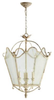 6906-4-70 Foyer/Hall Lanterns-Glass w/Frame - 606662 - Capital Lighting, Inc.