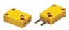 Digi-Sense Type K Thermocouple Miniconnector; jack connection, yellow, 10/pack -- GO-93840-53