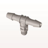 Threaded T Connector, Barbed, Natural - MT5 - Qosina Corp.