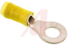 TERMINAL, RING TONGUE, PIDG, 12-10 AWG,1/4, STRAIGHT, CLOSED BARREL - 70085086 - Allied Electronics, Inc.