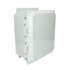 Wall mounted enclosure Allied Moulded Products AMP1084LF - Automation24, Inc.