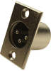 Connector, Xlr Audio, Rcpt, 3Pos, Panel; No. Of Contacts Cliff Electronic Components - 17AC6981 - Newark, An Avnet Company