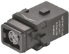 Heavy Duty Insert, Rcpt, 4Pos, 4A, Crimp; Product Range Harting - 50AJ9786 - Newark, An Avnet Company