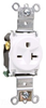 Duplex/Single Receptacle -- 5871-W - Image