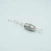 Thermocouple Feedthrough, Type T, 1 Pair, Screw-type Connector, 0.5″ NPT Fitting - A0401-1-NPT - MPF Products, INC.