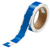 T-Shape Blue Vinyl Corner Marking Tape - 121414 - Brady Corporation