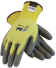 PIP G-Tek 09-K1250 Gray/Yellow XL Kevlar/Lycra Cut-Resistant Gloves - EN 388 2 Cut Resistance - Polyurethane Palm & Fingertips Coating - 9.8 in Length - 616314-22699 - 616314-22699 - R. S. Hughes Company, Inc.