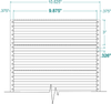 General Purpose Label - Pinfeed - 110103 - Western Numerical Control