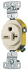 Duplex/Single Receptacle - RR205LA - Hubbell Incorporated