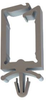 Wire Saddle, Push In, Nylon 6.6, Natural; Cable Clamp / Clip Type Essentra Components - 66AJ5098 - Newark, An Avnet Company