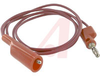 Banana Plug; 20; PVC; Red; 105 degC; 41/36 - 70188711 - Allied Electronics, Inc.