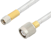 SMA Male to TNC Male Cable 36 Inch Length Using PE-SR401FL Coax, RoHS - PE34422LF-36 - Pasternack