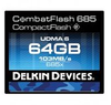 Delkin - 64GB CombatFlash685 CF Compact Flash - TapeOnline.com