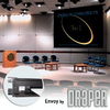 Electrically Operated Projection Screen. - Envoy - Visual Sound, Inc.