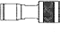 UG-59A HN Straight Plug - 082-38 - Amphenol RF