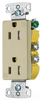 Duplex/Single Receptacle - RRD15SITR - Hubbell Incorporated