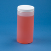 Straight Sided White or Natural Jars with Caps - 66288 - U.S. Plastic Corporation
