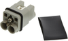 Heavy Duty Insert, Plug, 2+Pe, 10Mm2; Product Range Harting - 62M1461 - Newark, An Avnet Company