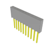 Headers, Receptacles, Female Sockets - SSQ-110-03-L-S-ND - DigiKey