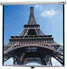 Square Format Tensioned Manual Wall or Ceiling Front Projection Screen - Square Format - Visual Sound, Inc.