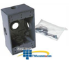 Hubbell Single Gang Deep Weatherproof Box 5-1/2 Inches.. - 5323-0 - TelephoneStuff.com