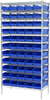 Shelving, Wire Shelving Kit, 18x36x74, 60 Bins - AWS183630138B - Akro-Mils, Inc.