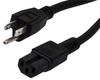 Pc/pdu Power Cord Nema 5-15 To C15 15 Amp 6 Ft Black Rohs Compliant L-Com - 07AH3291 - Newark, An Avnet Company