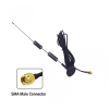 GSM 10dBi Spring Magnetic Antenna With RG174 Cable (L-2Mtr) + SMA Male St. Connector - ET-GS10M-1L2-SMS-S5 - Eteily Technologies India Pvt. Ltd.