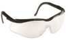 North N-Vision T56565 Polycarbonate Standard Safety Glasses Mirror Lens - Black/Gray Frame - NORTH T56565BM - NORTH T56565BM - R. S. Hughes Company, Inc.