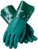 PIP Procoat 58-8035DD Green Universal PVC Supported Chemical-Resistant Gloves - Rough Finish - 14 in Length - 616314-06524 - 616314-06524 - R. S. Hughes Company, Inc.
