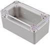 Small Enclosure, Polycarbonate, Grey/clr; Svhc Multicomp Pro - 28AH4142 - Newark, An Avnet Company