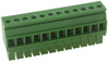 Terminal Block Pluggable 12 Position, 24-16Awg; Pitch Spacing Multicomp Pro - 04R7004 - Newark, An Avnet Company