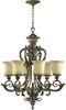 6100-6-58 Mid. Chandeliers-Glass Up - 499418 - Capital Lighting, Inc.