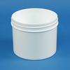Polypropylene Straight Sided White Jars - 70251 - U.S. Plastic Corporation