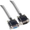 Metal Armored DB9 Cable, Male/Female, 50 ft -- DSA00012-50F - Image