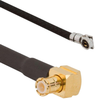 Cable Assy, R/a Mcx-R/a Amc4 Plug, 250Mm; Connector To Connector Amphenol Rf - 90AJ4395 - Newark, An Avnet Company