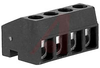 Plug; Single Mold; 4; 10 A; 300 V; 22 to 14 AWG; Polyamide 6.6; Gray; 0.79 in. - 70078464 - Allied Electronics, Inc.