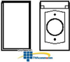 Leviton Single Receptacle Thermoplastic Weather-Resistant.. - 4979 - TelephoneStuff.com