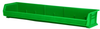 Akro-Mils Akrobin 80 lb Green Industrial Grade Polymer Hanging / Stacking Storage Bin - 8 5/8 in Length - 33 in Width - 5 in Height - 1 Compartments - 30320 GREEN BINS - 30320 GREEN BINS - R. S. Hughes Company, Inc.