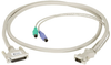 75FT KVM CPU Cable DB25 VGA PS2 Coax With Audio -- EHN382A-0075 - Image