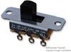 Switch, Slide, Dpdt, 3A, 125V, Panel; Contact Configuration Switchcraft/conxall - 89K7663 - Newark, An Avnet Company