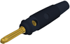 Conn, Banana, Plug, 30A, Solder, Blk; Gender Hirschmann Test And Measurement - 71AC1609 - Newark, An Avnet Company