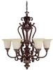 3636CB-283 Mid. Chandeliers-Glass Up - 782850 - Capital Lighting, Inc.
