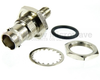 SMA Female (Jack) to BNC Female (Jack) Bulkhead Adapter, High Temp, 1.3 VSWR - SM4714 - Fairview Microwave Inc.